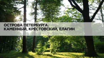 Острова Петербурга. Каменный, Крестовский, Елагин