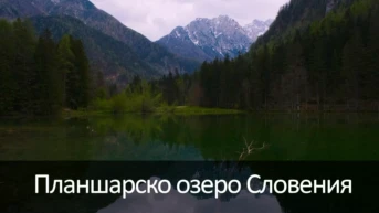 Планшарско озеро Словения