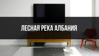 Лесная река Албания