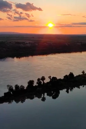 Закат над Дунаем Сербия