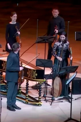 Дмитрий Синьковский. Ансамбль La Voce Strumentale. Дмитрий Синьковский (скрипка). Мария Крестинская (барочная скрипка)
