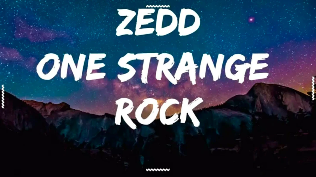Передача Zedd. One Strange Rock