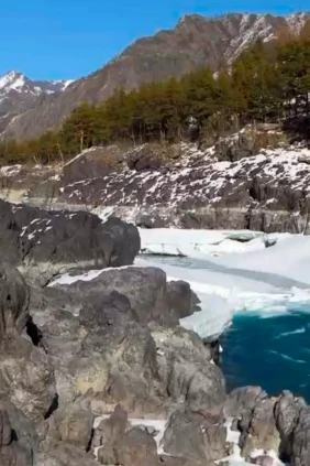 Разноцветная катунь