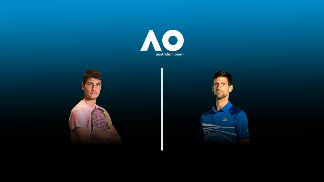 Передача Теннис: Grand Slam Australian Open Carlos Alcaraz - Novak Djokovic Final Single Men