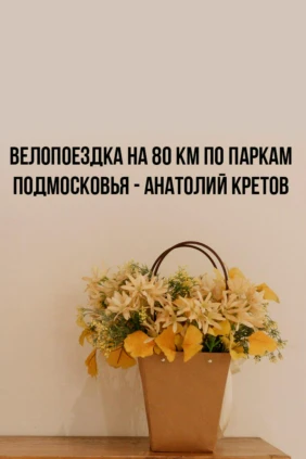 Велопоездка на 80 км по паркам Подмосковья - Анатолий Кретов