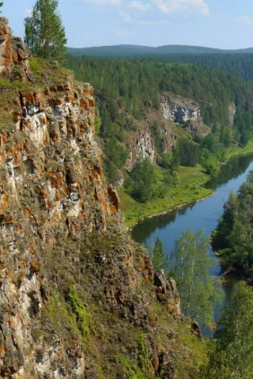 Уральские скалы