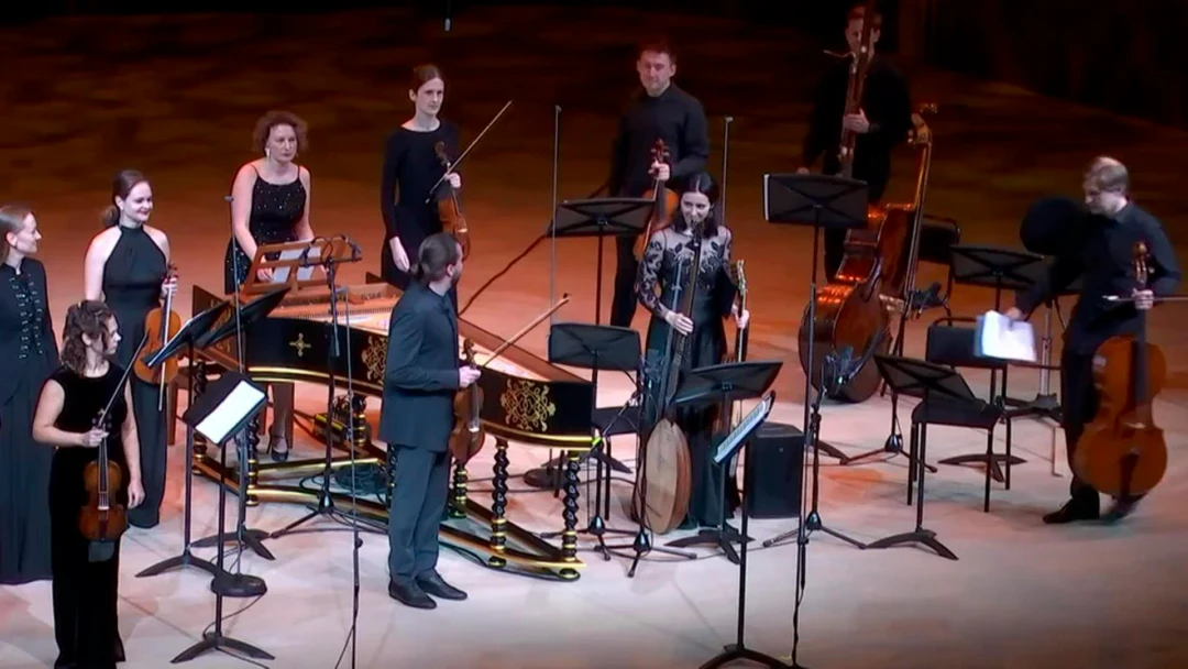 Передача Дмитрий Синьковский. Ансамбль La Voce Strumentale. Дмитрий Синьковский (скрипка). Мария Крестинская (барочная скрипка)