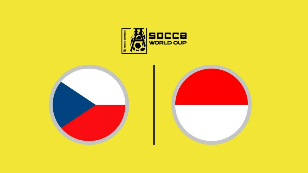 Передача Футбол 6х6. Чемпионат мира Socca World Cup 2026. Чехия - Индонезия