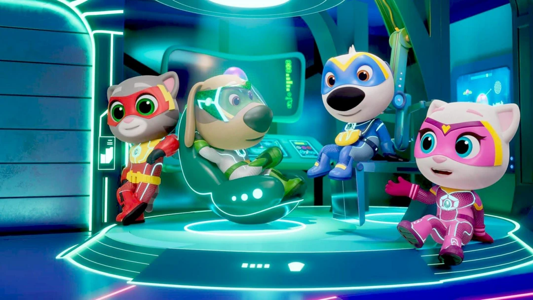 Сериал Talking Tom Heroes: Suddenly Super