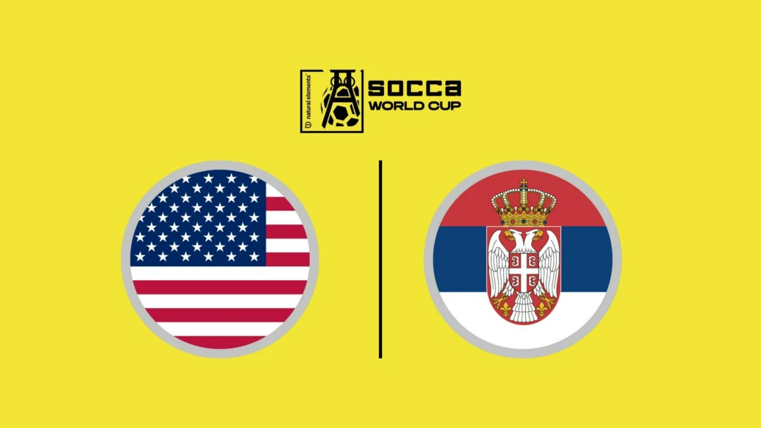 Передача Футбол 5х5. Socca World Cup. США - Сербия