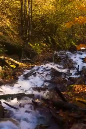 Водопад КЕЙВУ — Зима