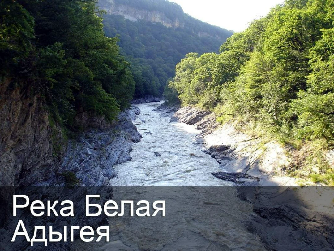 Передача Река Белая Адыгея