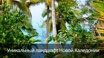 Уникальный ландшафт Новой Каледонии