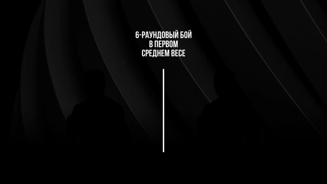 Передача 6-раундовый бой в первом среднем весе (до 69,9 кг). Вазир Тамоян (Россия) - Евгений Никитин (Россия)