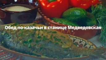 Обед по-казачьи в станице Медведовская