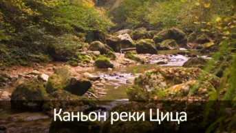 Каньон реки Цица