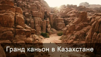 Гранд каньон в Казахстане