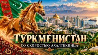 Туркменистан. Со скоростью ахалтекинца