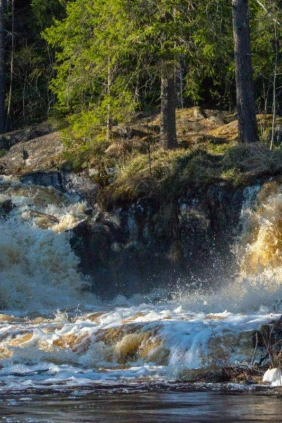 Рускеальские водопады