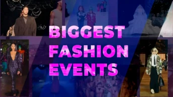 Biggest fashion events