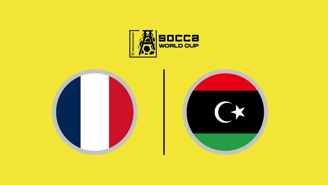 Передача Футбол 5х5. Socca World Cup. Франция - Ливия