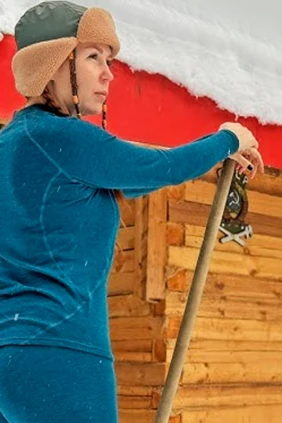Ночёвка в избе охотника