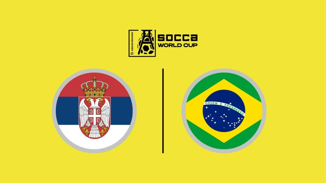 Передача Футбол 5х5. Socca World Cup. Сербия - Бразилия