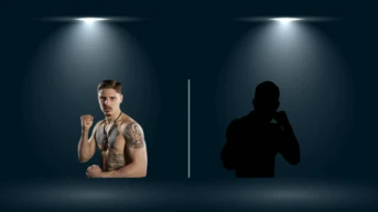 8-раундовый бой в полутяжёлом весе (до 79,4 кг)