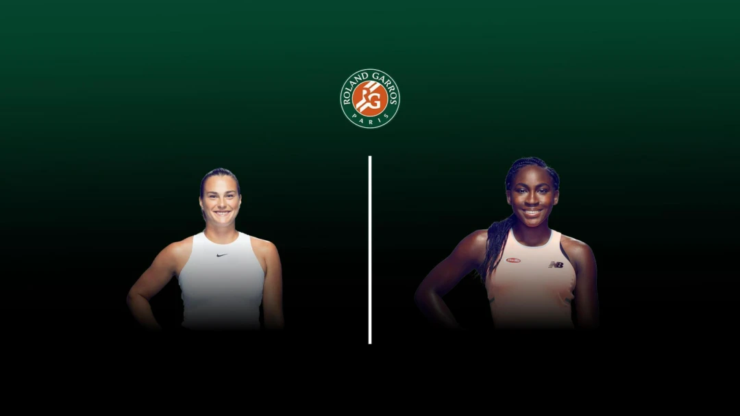 Передача Теннис: «Ролан Гаррос» Single grand slam Aryna Sabalenka - Coco Gauff Final Women