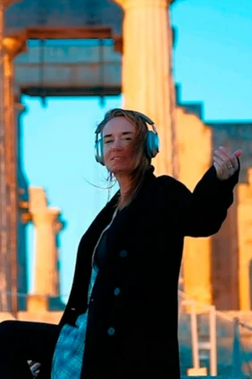 Volkova. Cinematic Melodic and Progressive House DJ Set. Temple of Aphaia, Greece