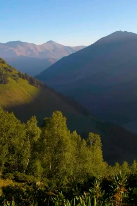 На горе Архыз
